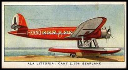 28 Ala Littoria Cant Z506 Seaplane